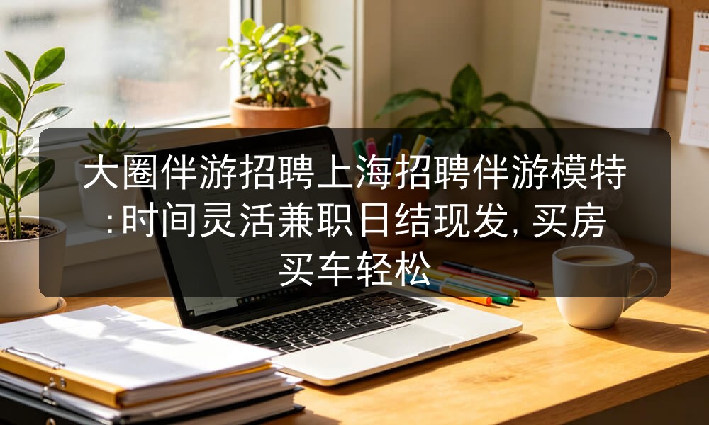 大圈伴游招聘上海招聘伴游模特:时间灵活兼职日结现发,买房买车轻松图片